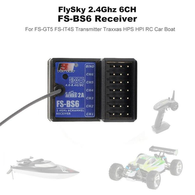 Rc Hobby Toys - Receptor Flysky FS-BS6 2,4 Ghz 6CH
