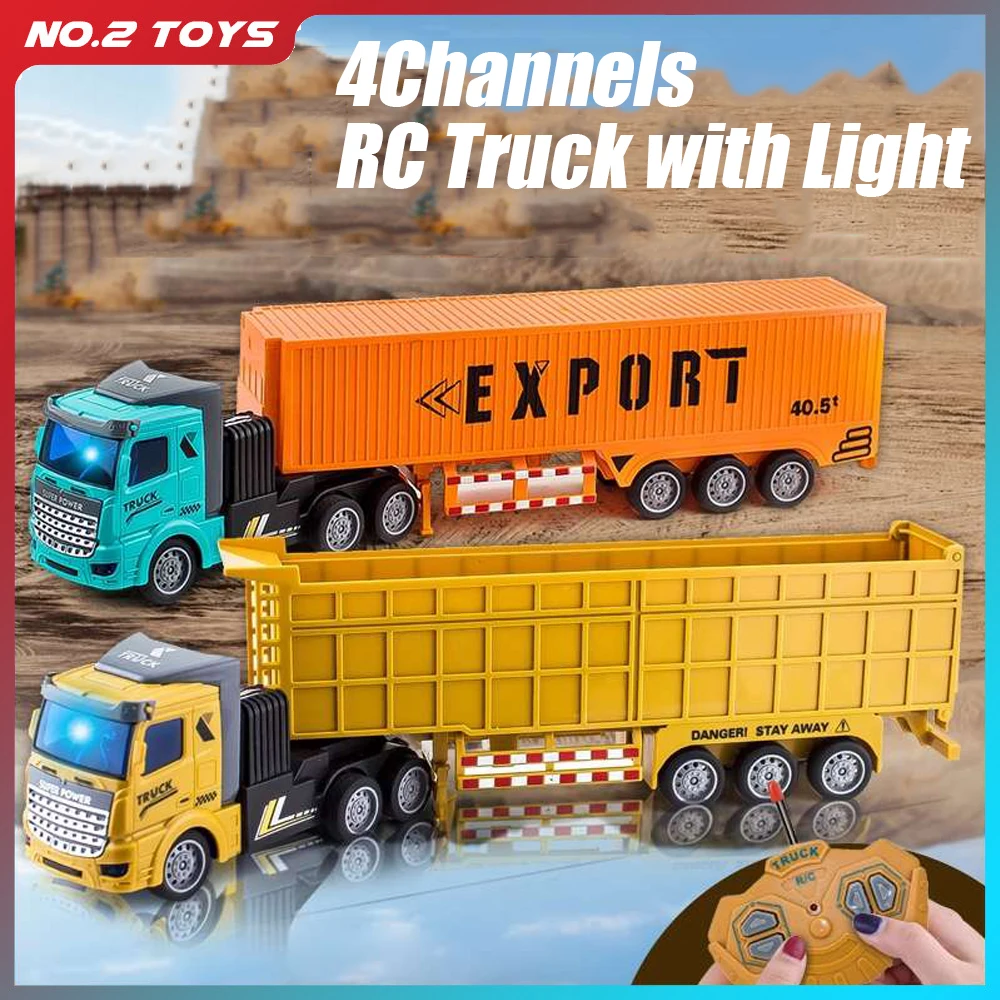 Hobby Rc Van - Camión contenedor de juguete RC para