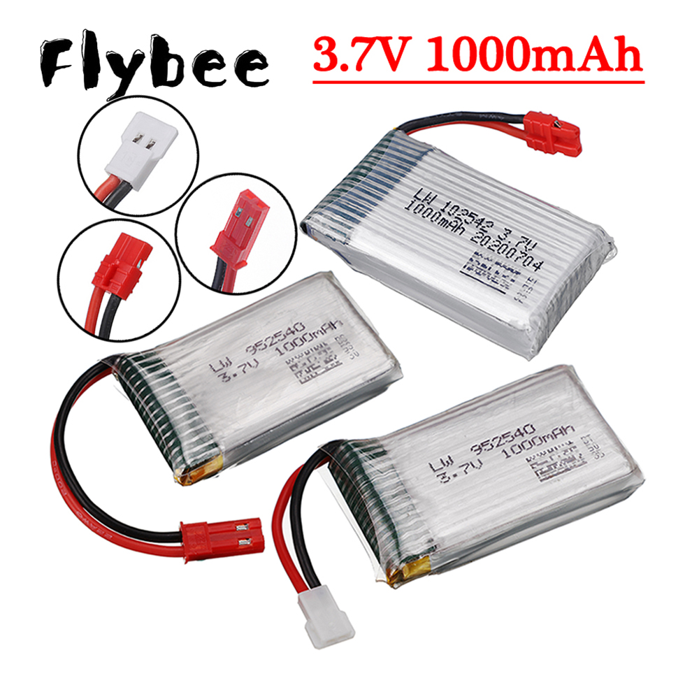Rc Hobby Airplanes - Batería Lipo de 3.7V 1000mah para