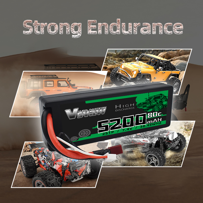 Batería Lipo de 7,4 V 80C 2S 5 - Rc Hobby Models reseña y precio