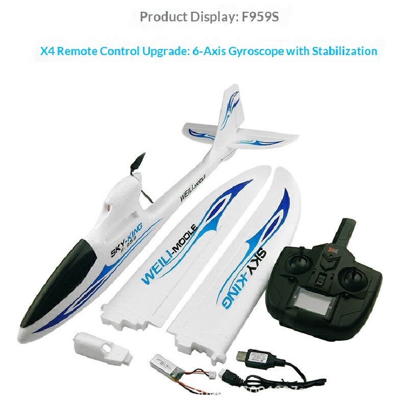 Avión planeador RC Weili Sky K - Rc Hobby Kings reseña y precio