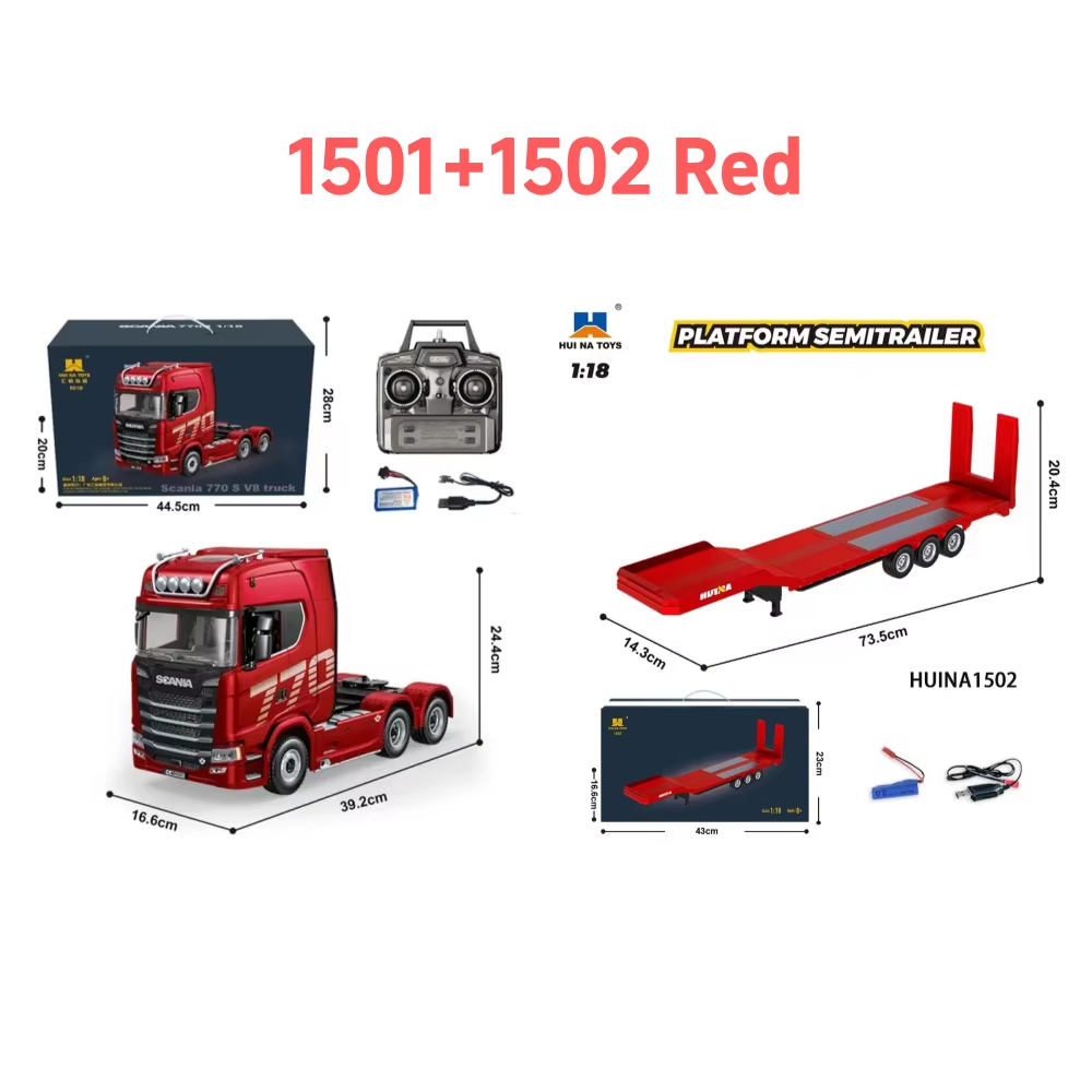 HUINA 1/18 19CH RC Truck 1501  - Hobby Rc Van reseña y precio