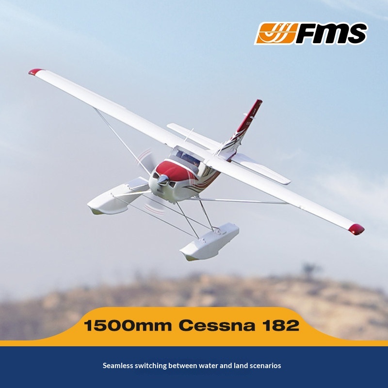 Avión RC Cessna Fms de 1500 mm - Rc Hobby Experts reseña y precio