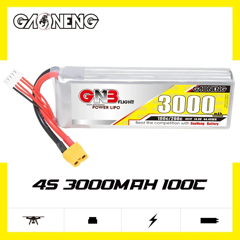 GAONENG GNB 3000mAh 4S 100C 20 - Rc Hobby Models reseña y precio