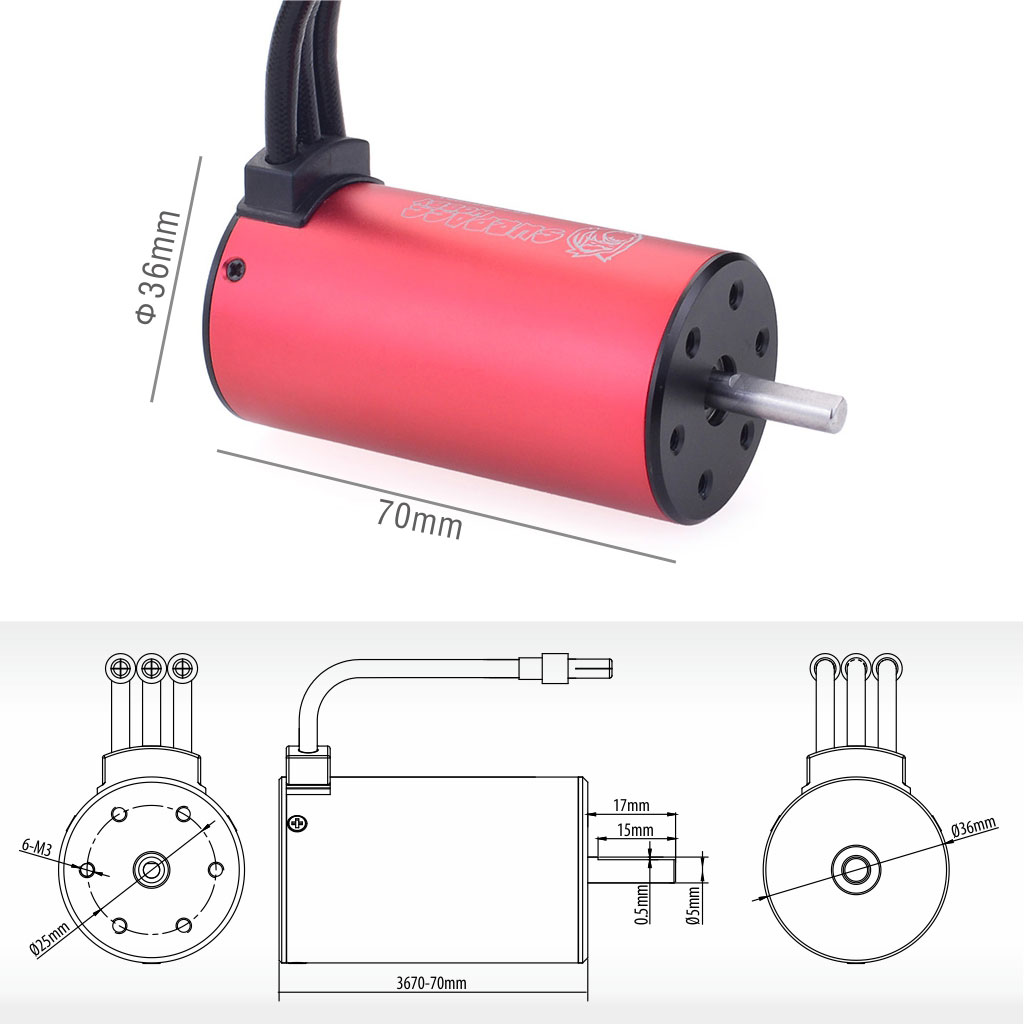 Motor sin Escobillas SURPASS H - Rc Hobby Kings reseña y precio