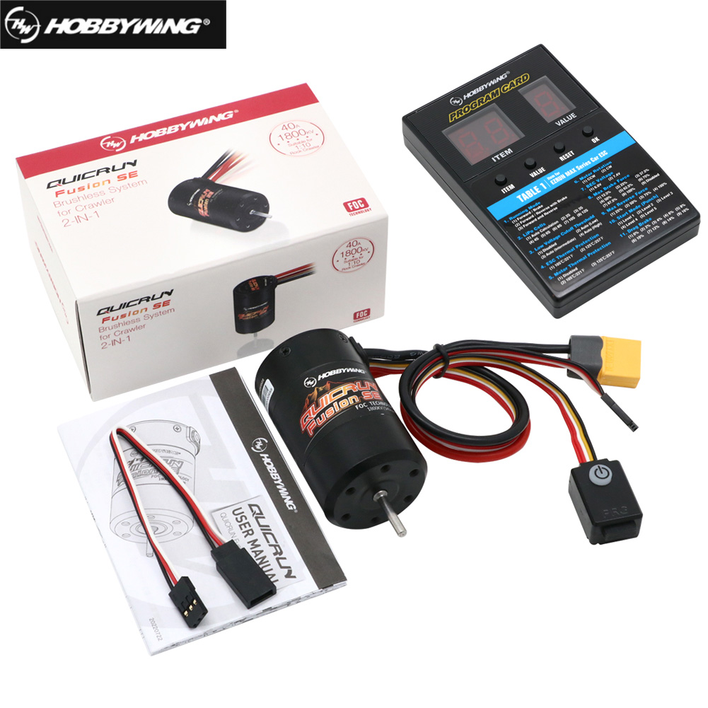 Hobbywing QuicRun Fusion SE 12 - Rc Hobby Engine reseña y precio