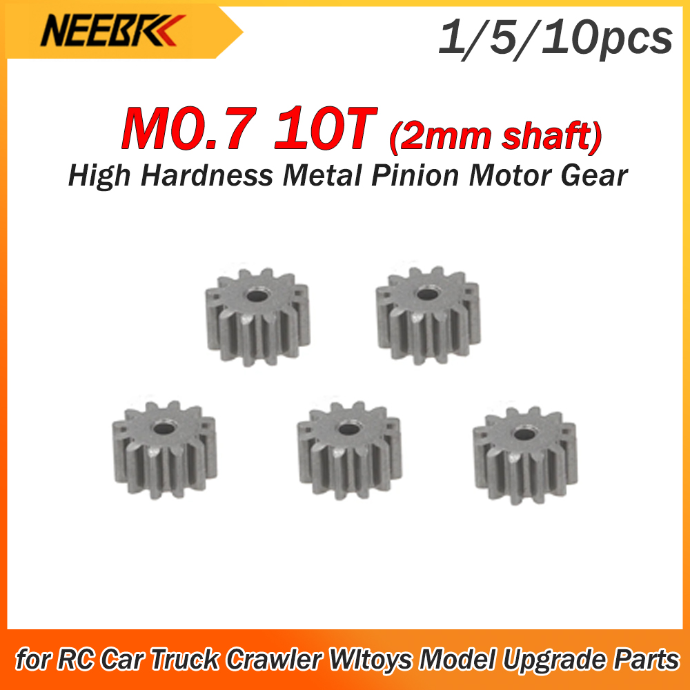 1/5/10 piezas M0.7 10T Engrana - Hobby Quality Rc Cars reseña y precio