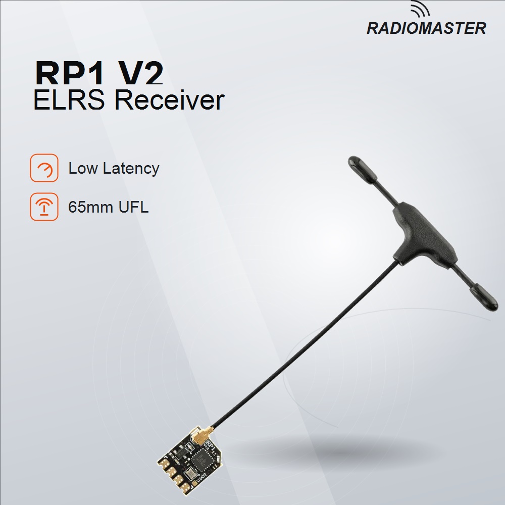 RadioMaster RP1 V2 ExpressLRS  - Rc Plane Hobby Zone reseña y precio