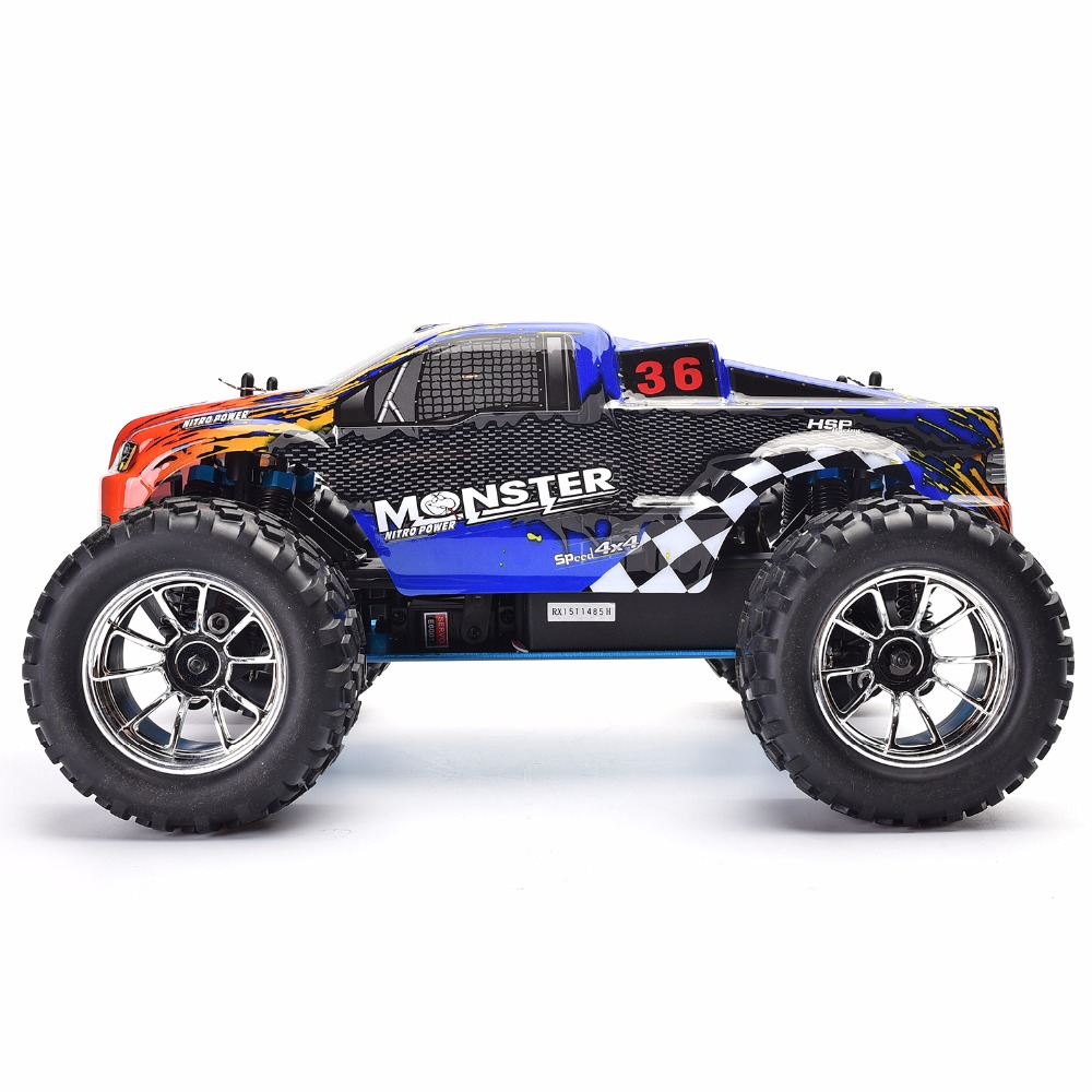 HSP RC camión escala 1:10 Nitr - Rc Hobby Engine reseña y precio
