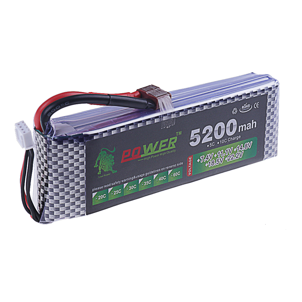 Batería Lipo 3S 11,1 V 5200mah - Rc Hobby Airplanes reseña y precio
